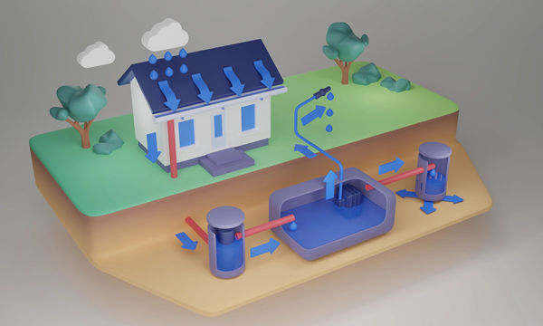 house showing septic pipes dookie